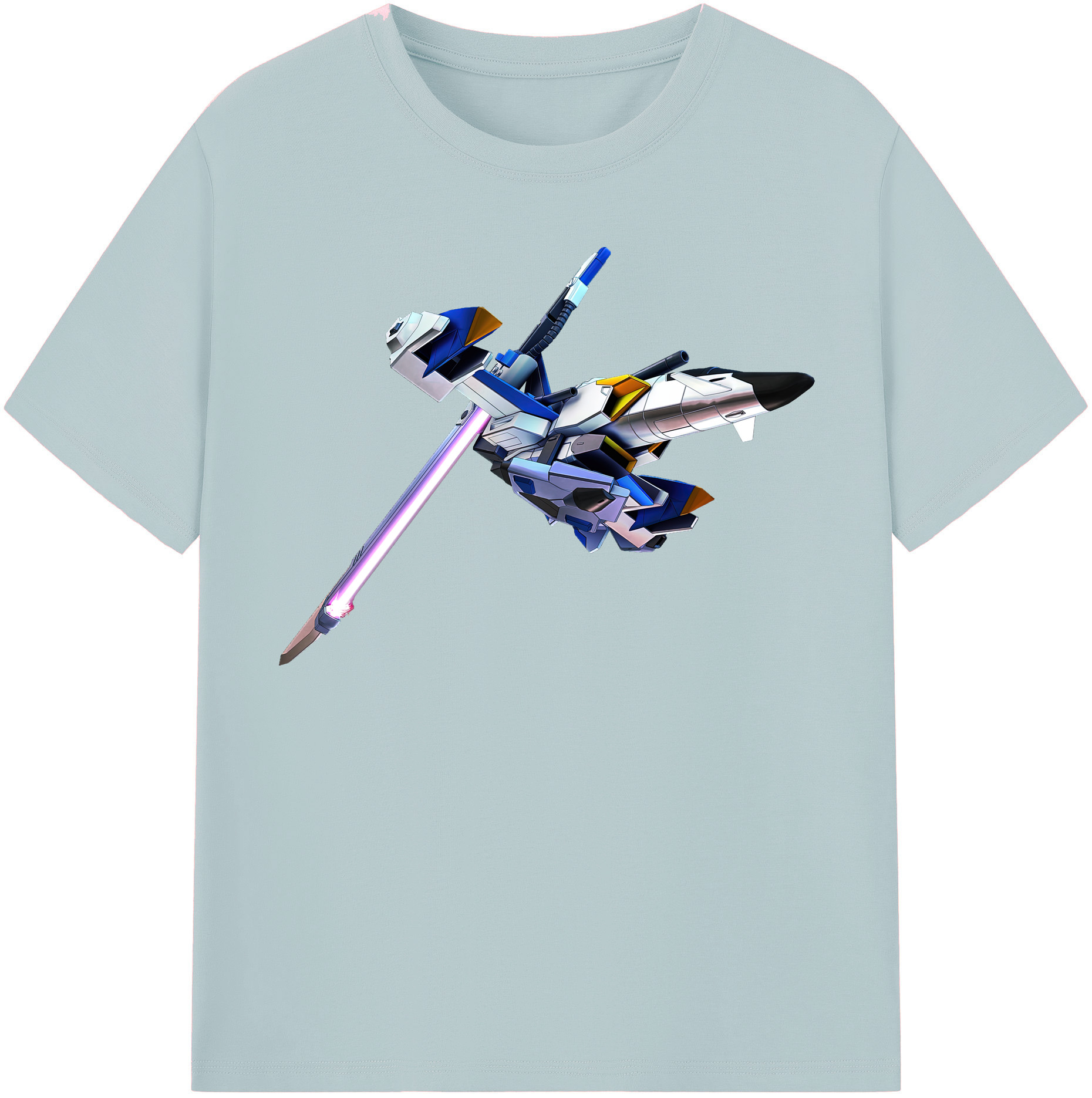 （画像用） 機動戦士ガンダム Mobile Suit Gundam 綿100％半袖Tシャツ（フロントプリント）